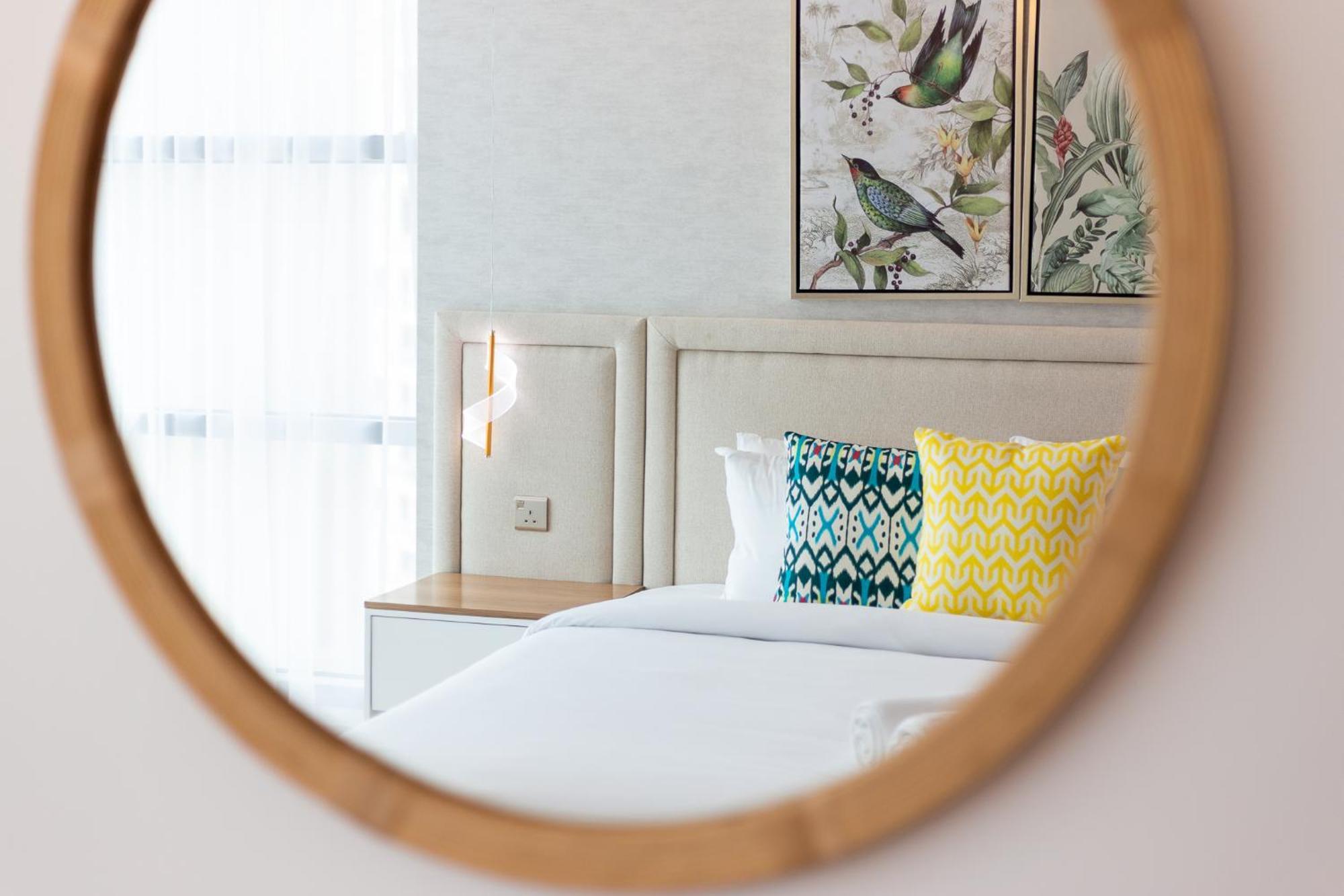 Charming Brand New 2Br Close To The Beach Dubai Bagian luar foto