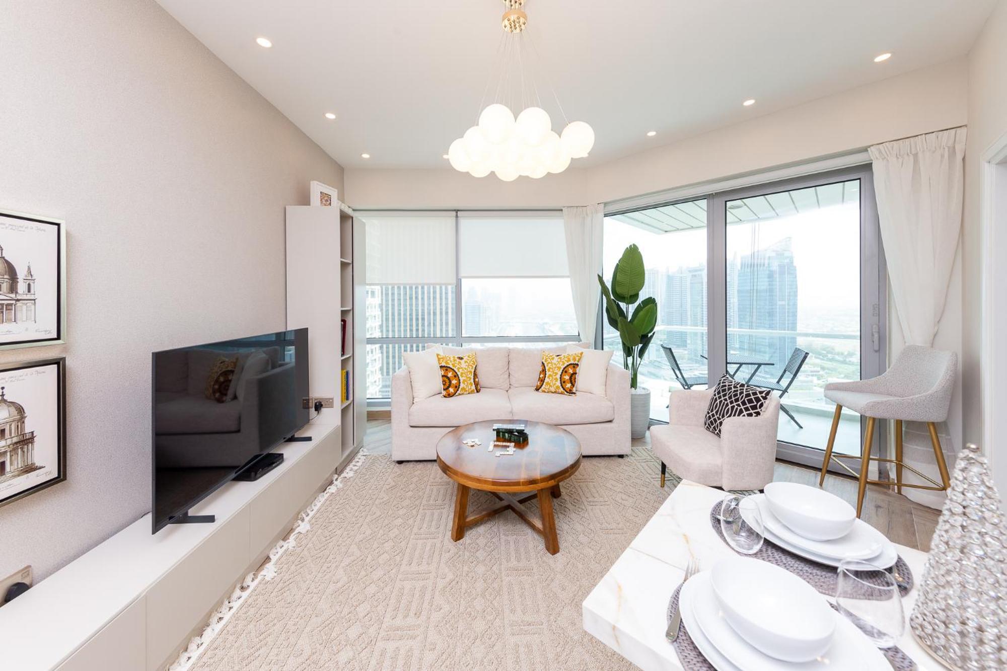 Charming Brand New 2Br Close To The Beach Dubai Bagian luar foto