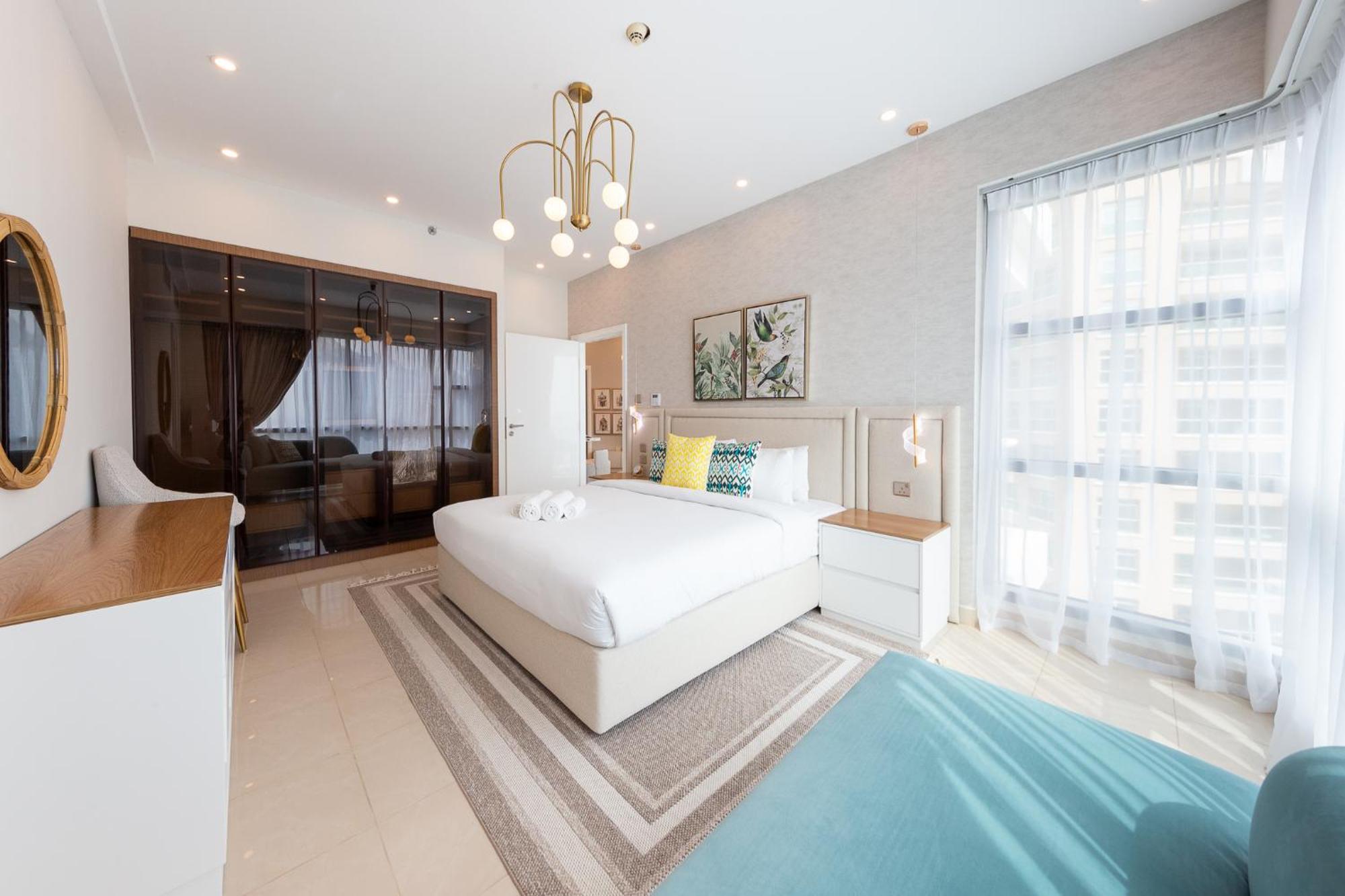 Charming Brand New 2Br Close To The Beach Dubai Bagian luar foto